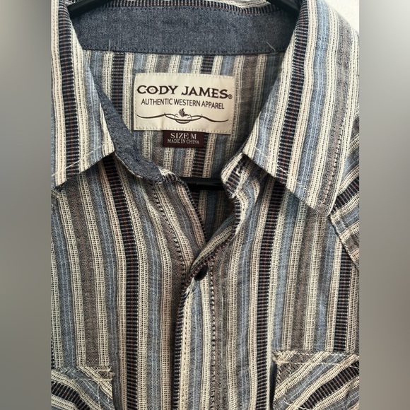 NWT Cody James western style button down shirt - Picture 4 of 5